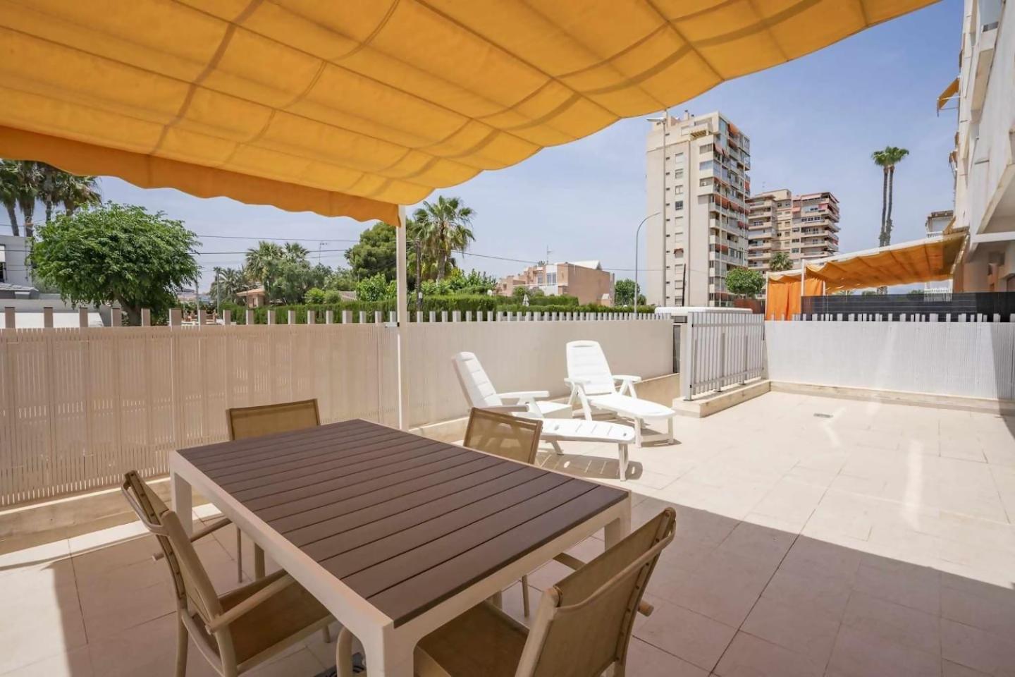 Apartamento Terraza Bora Bora El Campello Kültér fotó